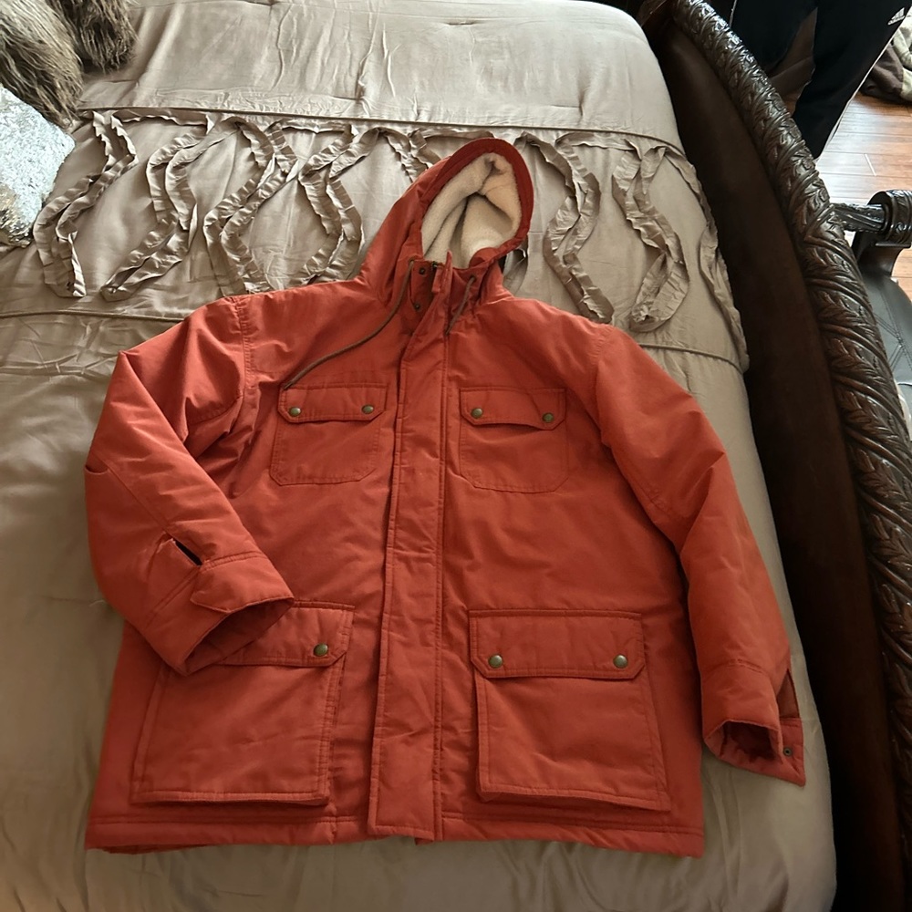 American eagle’s exclusive parka. “World Wide” parka